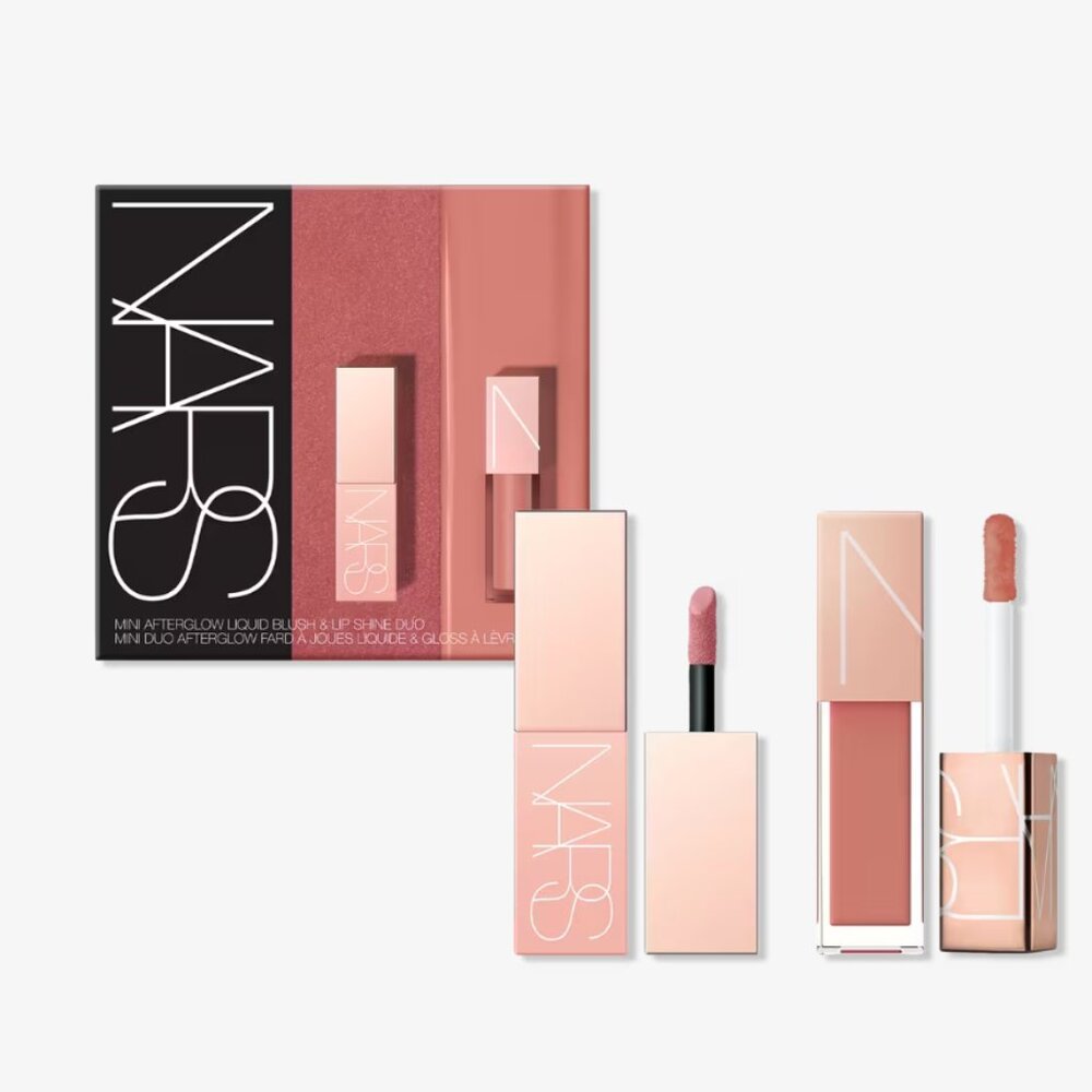 NARS Mini Afterglow Liquid Blush & Lip Shine Duo in Dolce Vita / Chelsea Girls